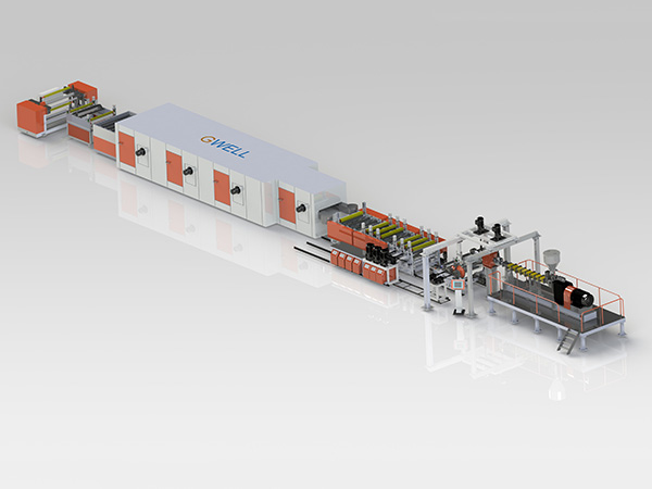 Lithium battery separator production line